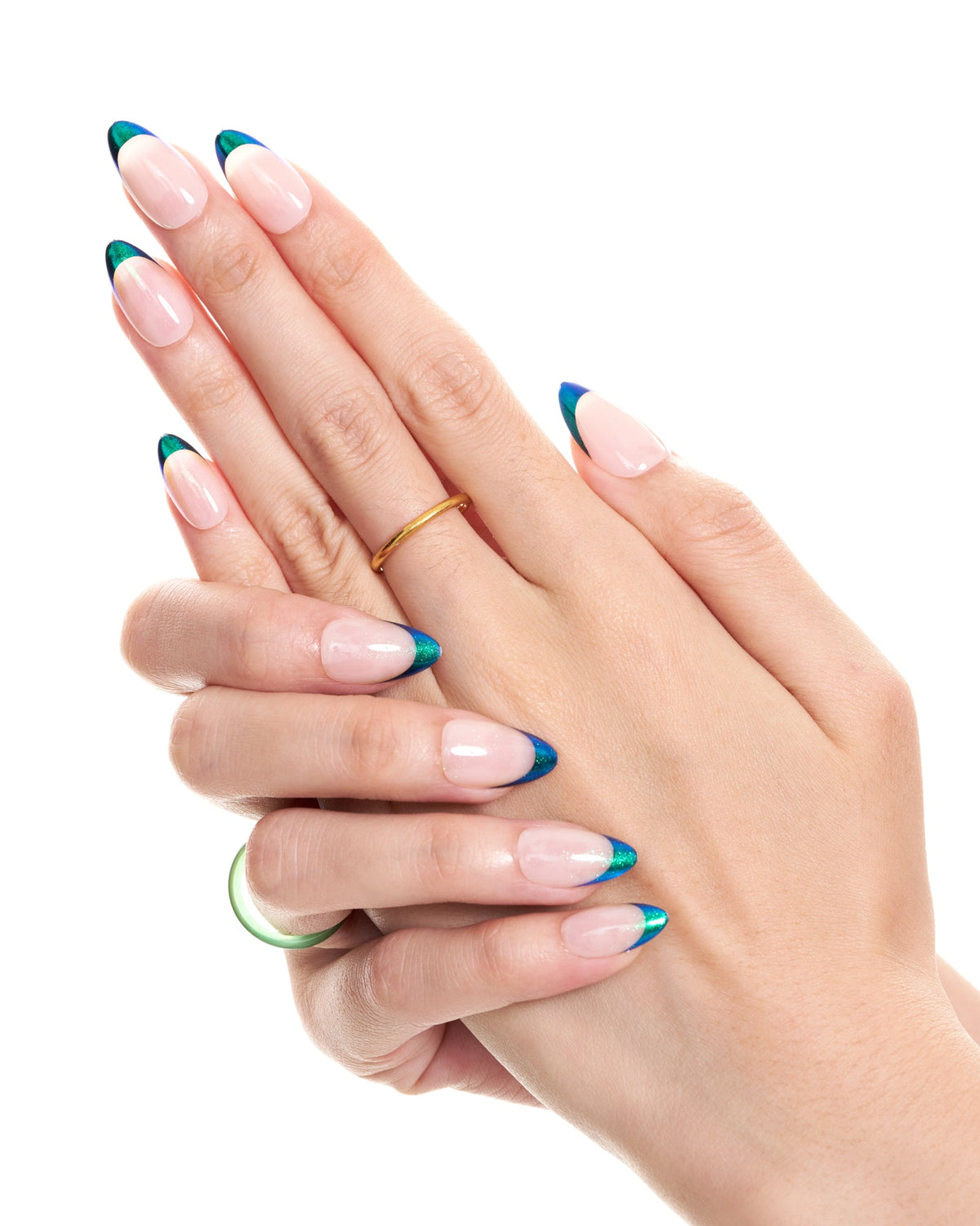 KOSBLING nail studio — Emerald French