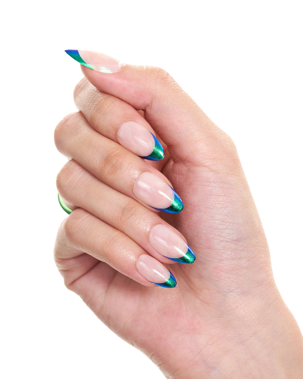 KOSBLING nail studio — Emerald French