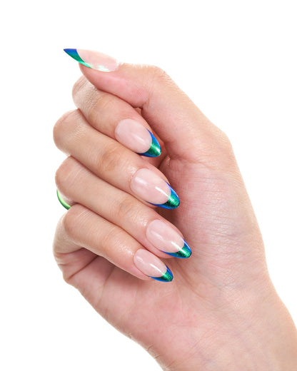 KOSBLING nail studio — Emerald French