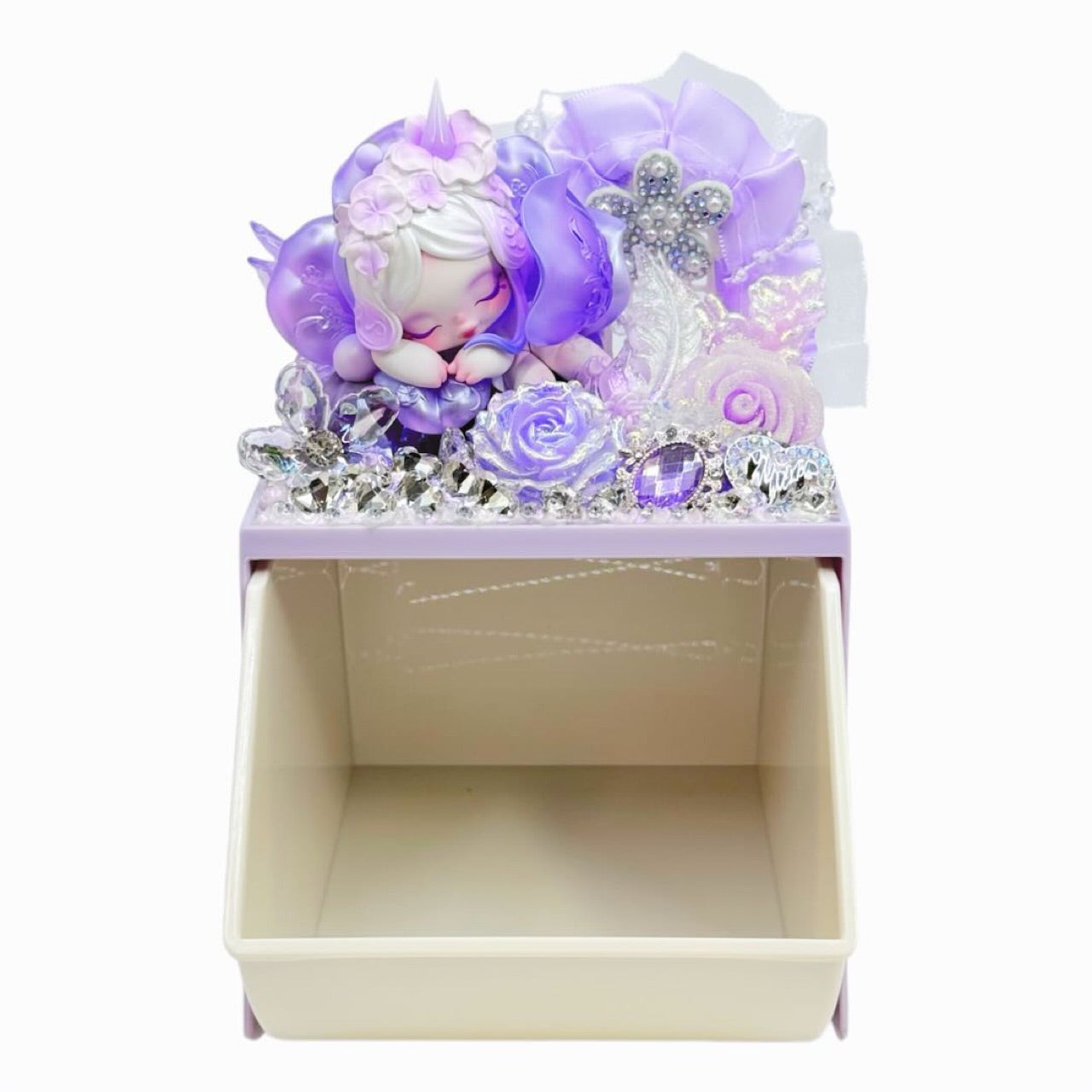 Handmade Cream Glue Tea & Capsule Organizer 1