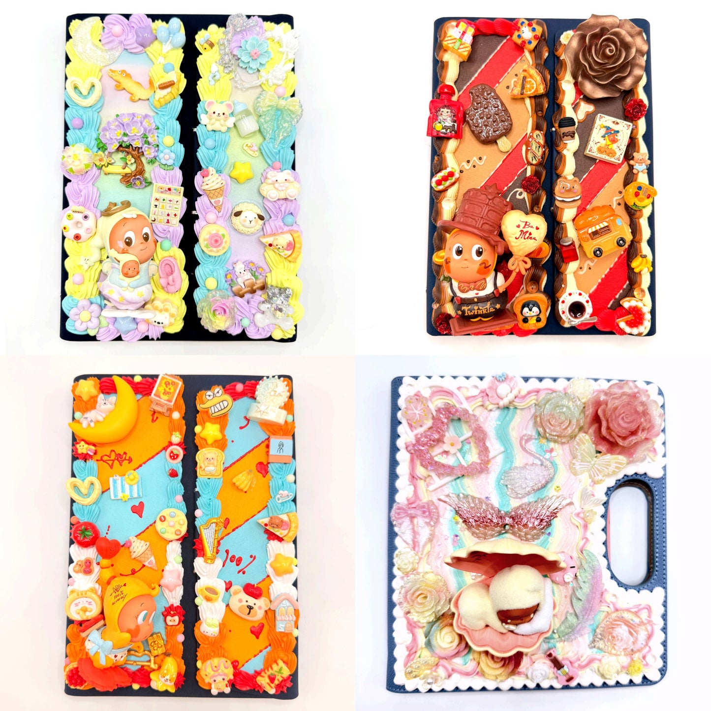 Handmade Doll Notebook with Cream Glue- Blind Bag