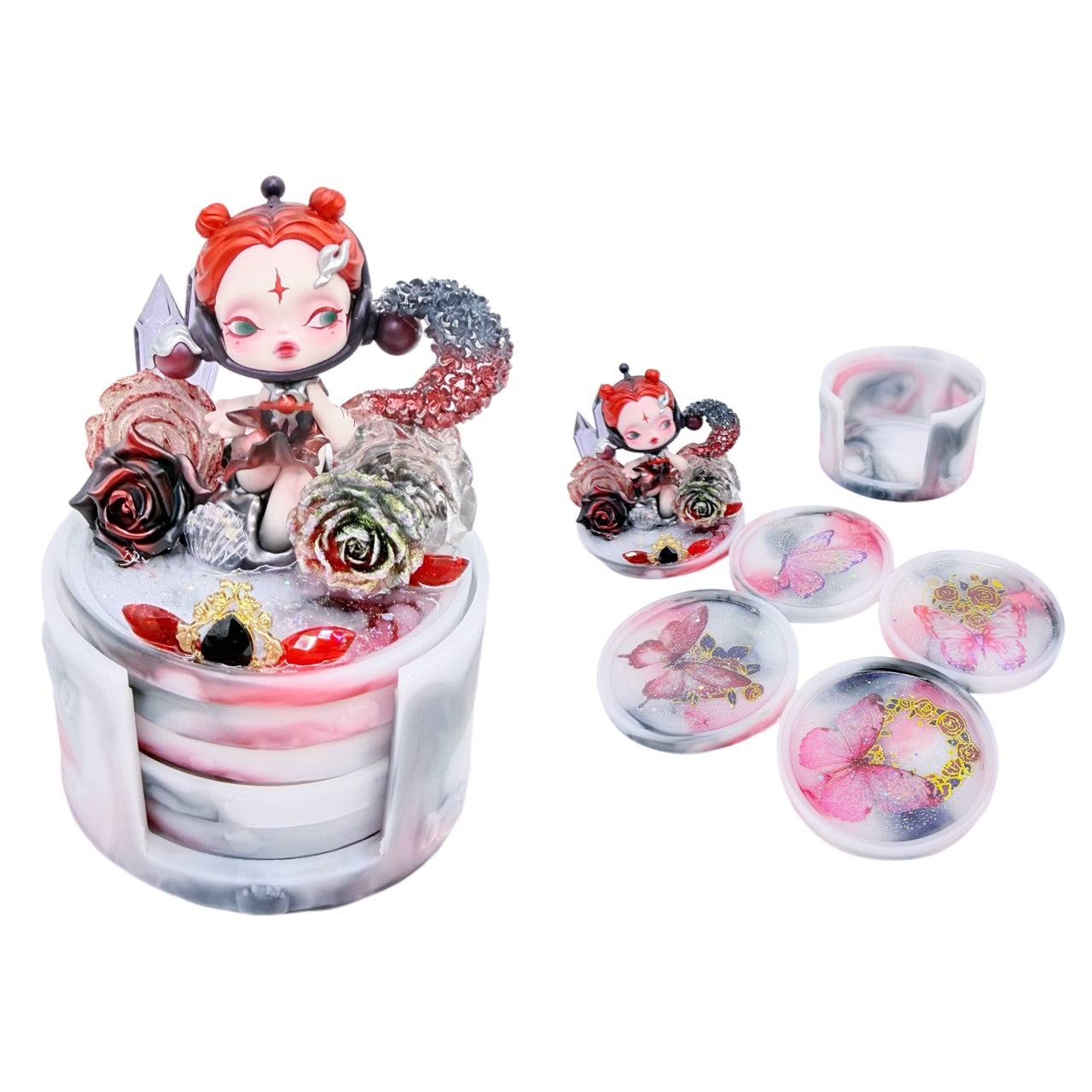 【20% OFF ONLY】- KB02 - Resin Display Stand with Doll Diy - Kosbling Handmade Blind Bag 3