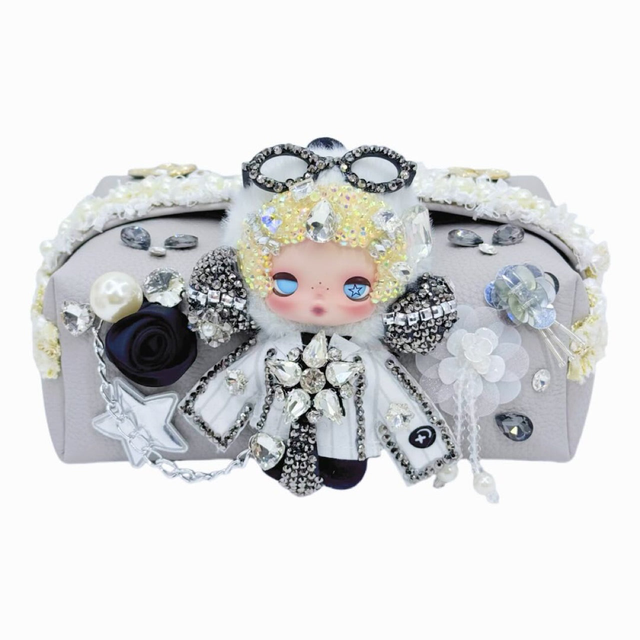 【20% OFF ONLY】- KB03 - Diamond Glitter Rhinestone Soft Vinyl Doll Diy - Kosbling Handmade Blind Bag 1
