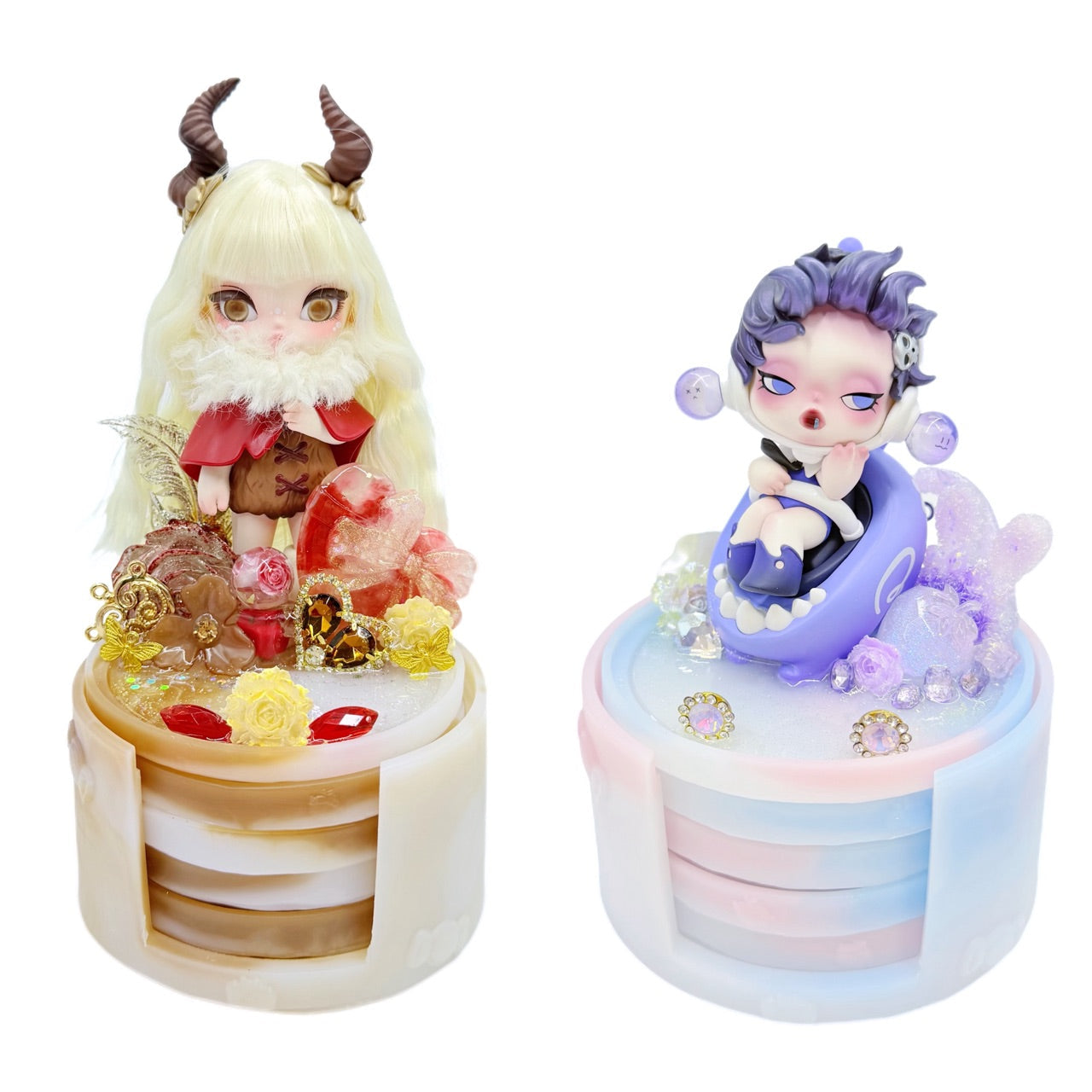 【20% OFF ONLY】- KB02 - Resin Display Stand with Doll Diy - Kosbling Handmade Blind Bag 2