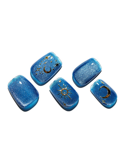 KOSBLING nail studio — Cat Eye / Moonstone Magic / Short Square