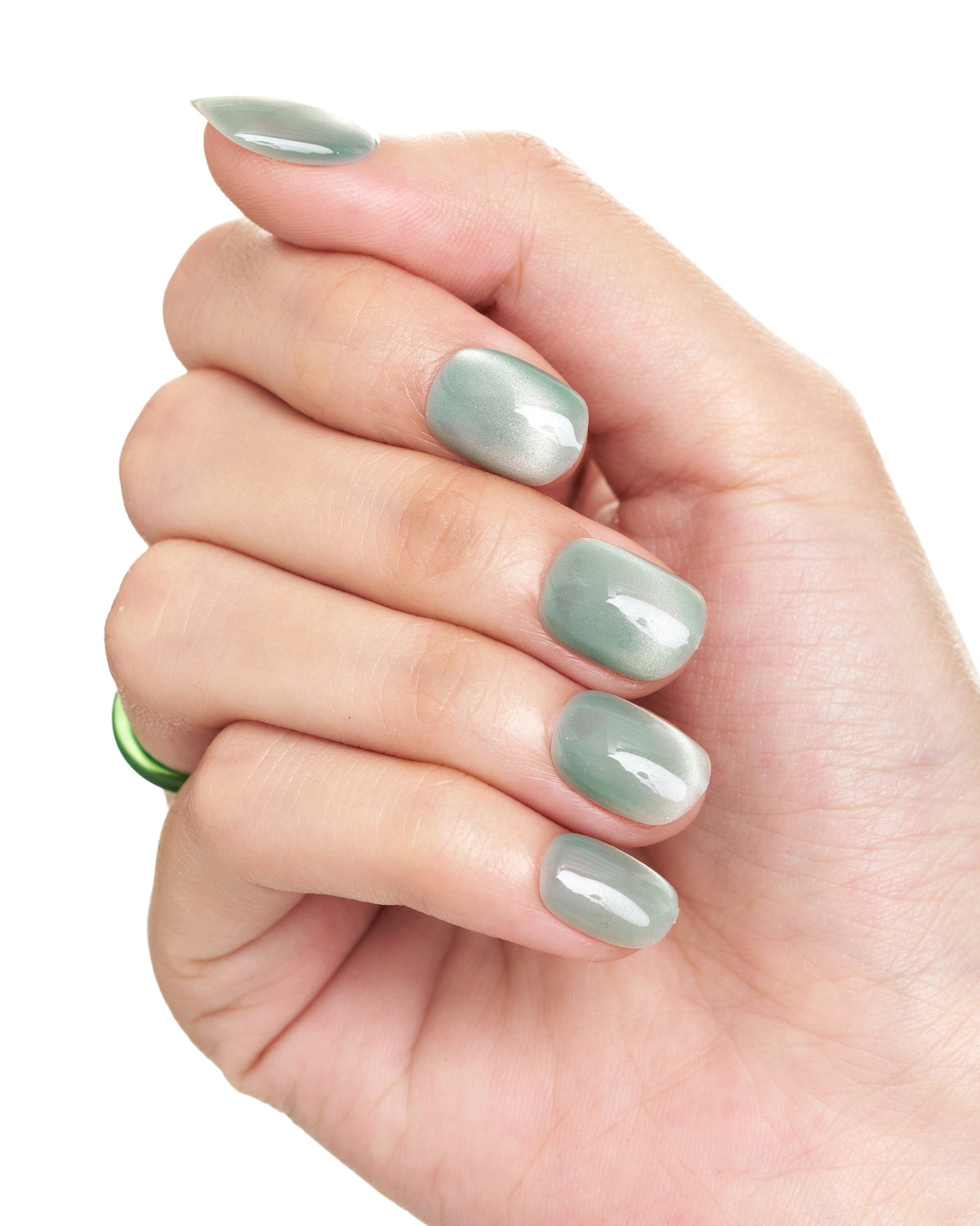 KOSBLING nail studio — Cat Eye / Menthol Mambo