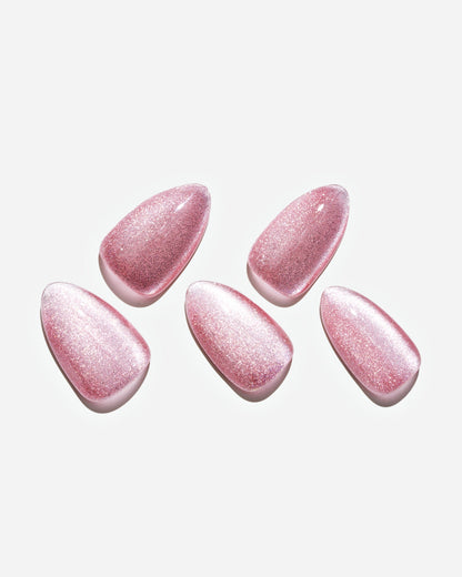 KOSBLING nail studio — Cat Eye / Apricot Blast
