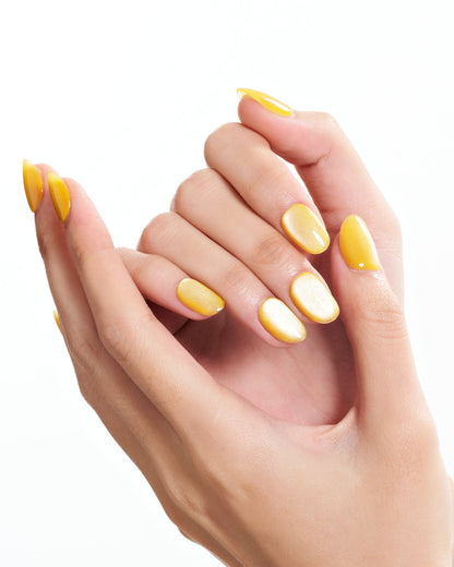 KOSBLING nail studio — Cat Eye / Lemon Soda