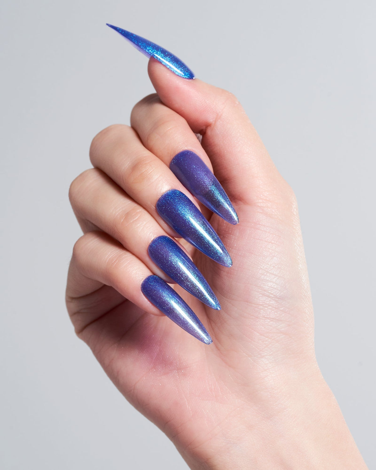 KOSBLING nail studio — Glacier Secret / Long Stiletto