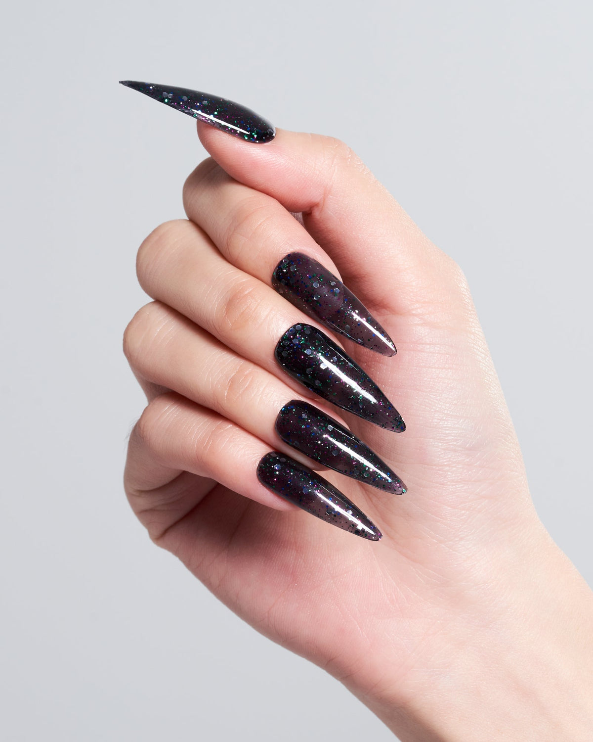 KOSBLING nail studio — Star Night Sky / Long Stiletto