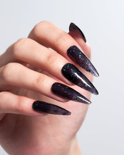 KOSBLING nail studio — Star Night Sky / Long Stiletto