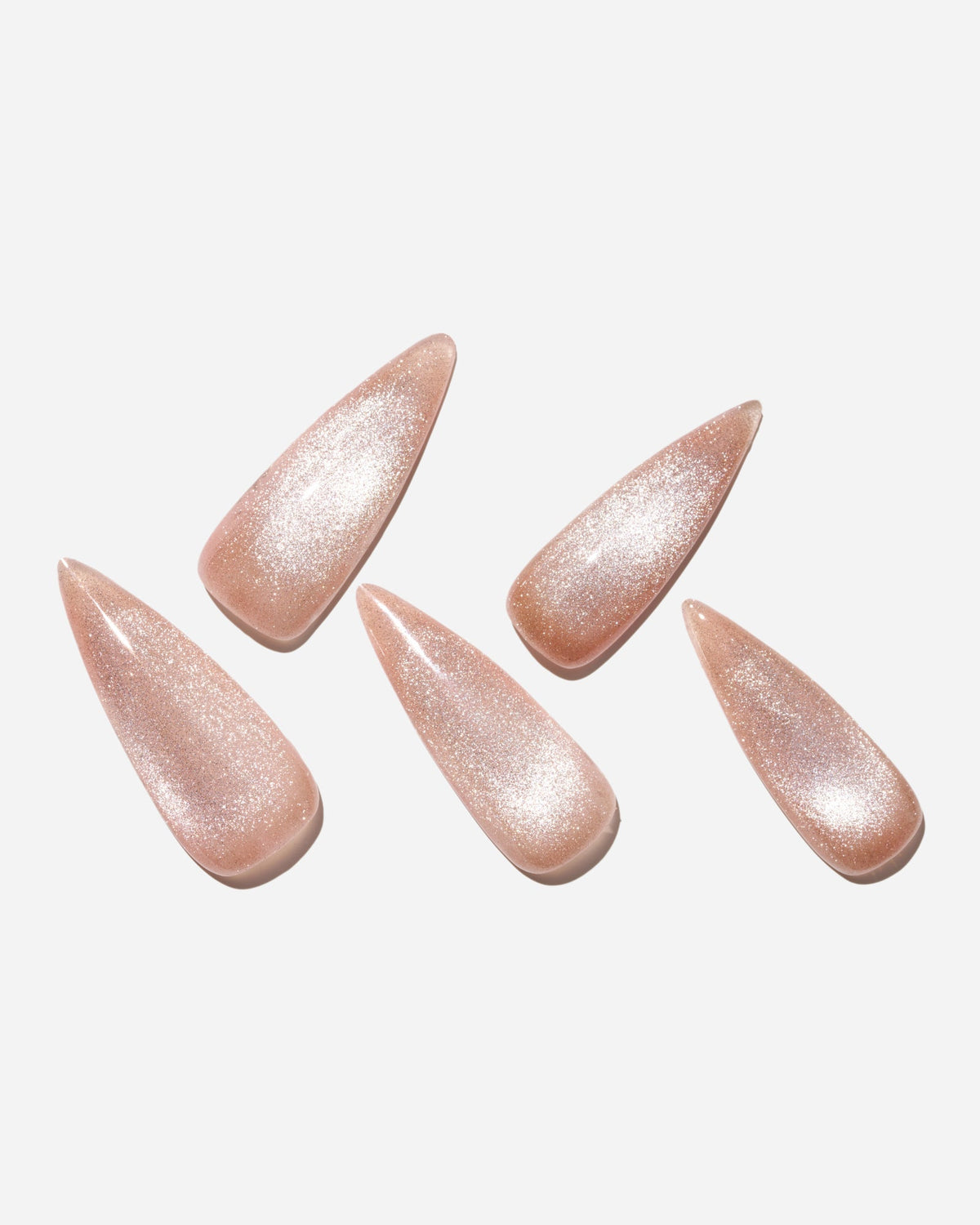 KOSBLING nail studio — Cat Eye / Rhodonite / Long Stiletto