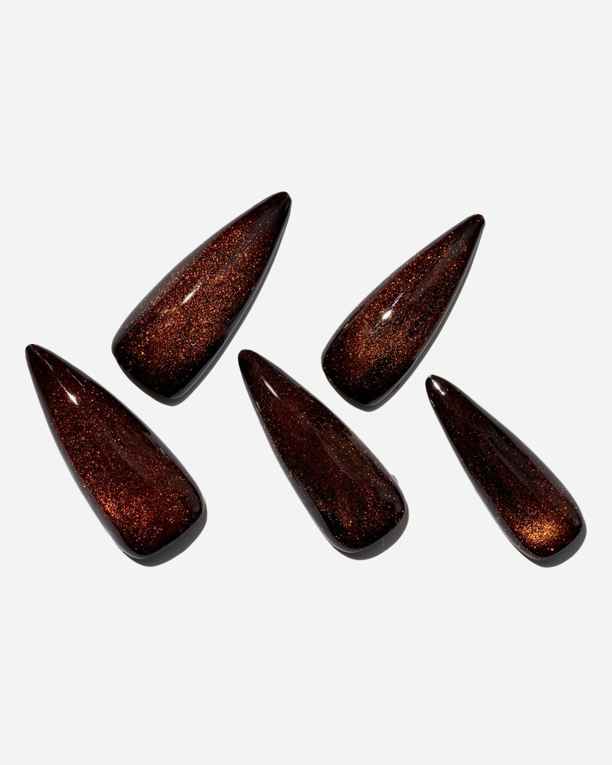 KOSBLING nail studio — Cat Eye / Red Night / Long Stiletto