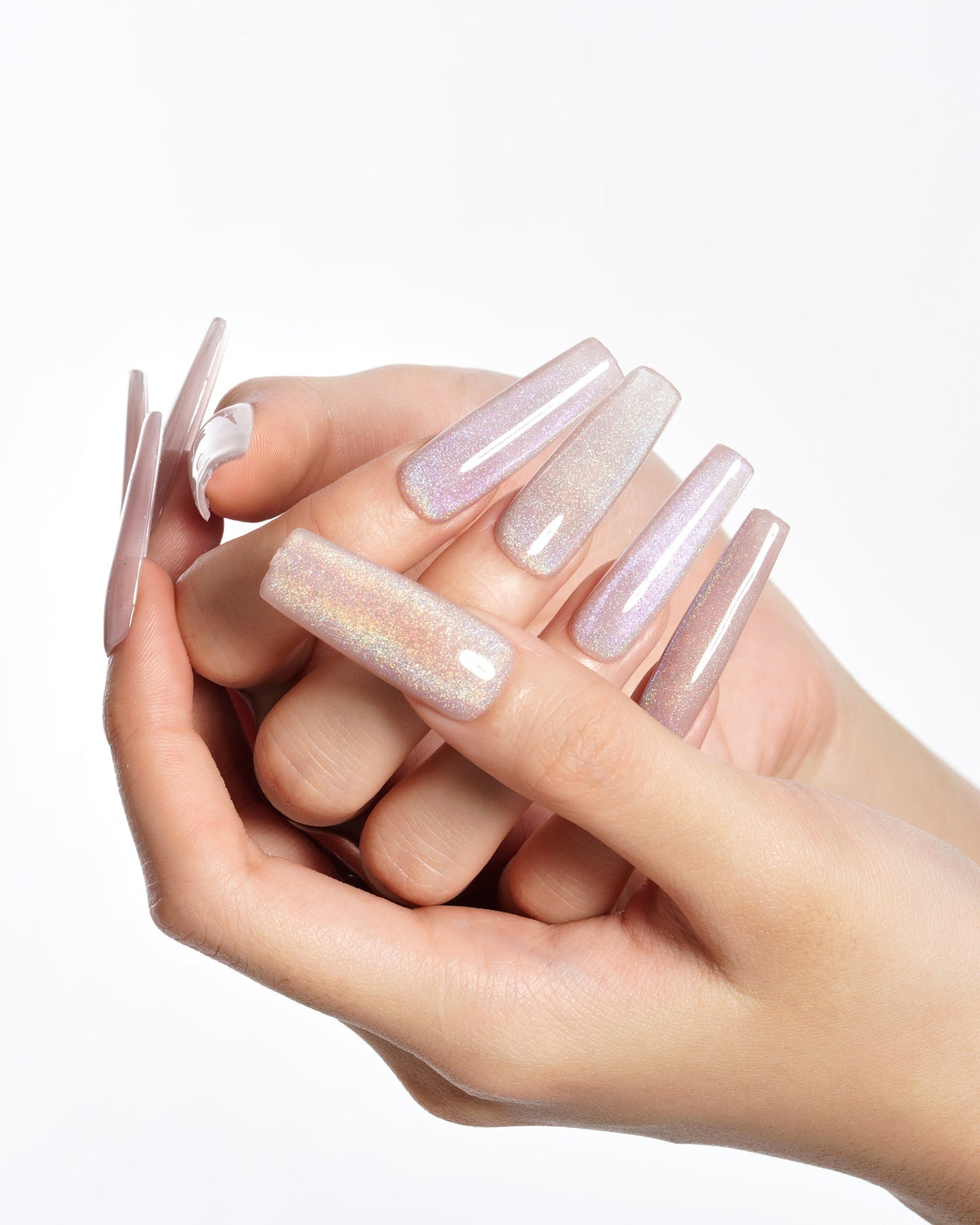 KOSBLING nail studio — Cat Eye / Kiss Rainbow