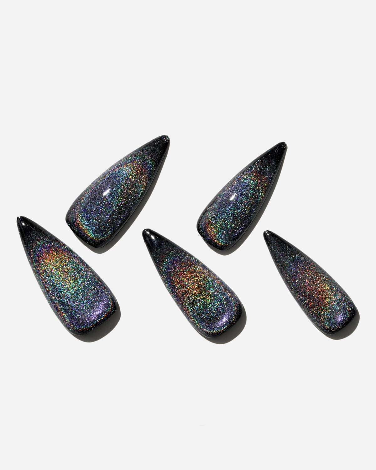 KOSBLING nail studio — Cat Eye / Cosmic Life / Long Stiletto