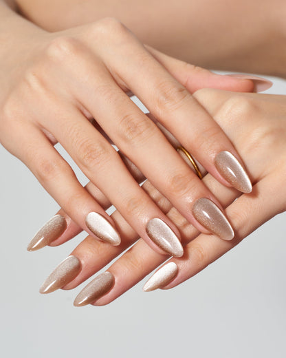 KOSBLING nail studio — Cat Eye / Milkshake