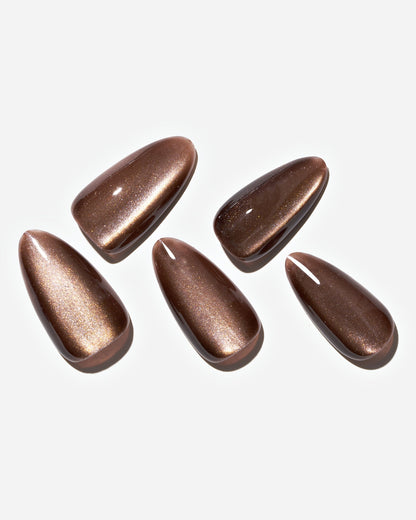 KOSBLING nail studio — Cat Eye / Expresso