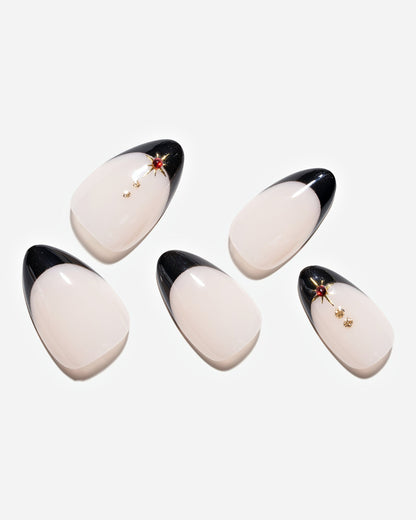 KOSBLING nail studio — French Hexagram
