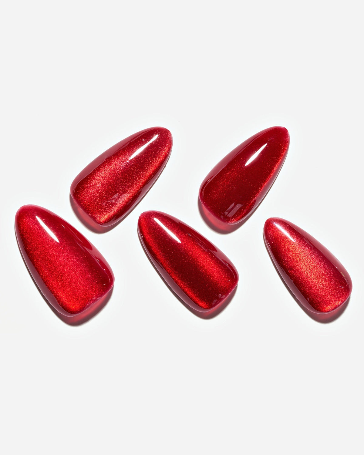 KOSBLING nail studio — Cat Eye / Jolly Red