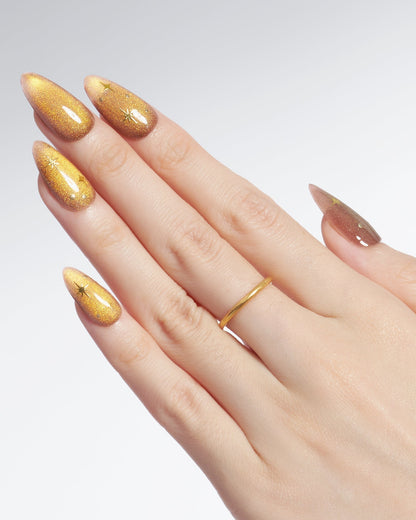 KOSBLING nail studio — Cat Eye / Saturn