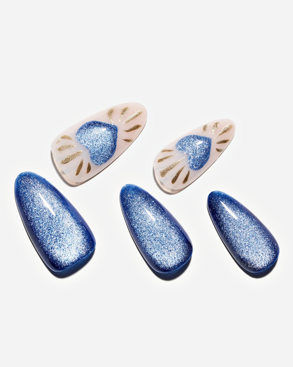 KOSBLING nail studio — Cat Eye / Heart of Ocean