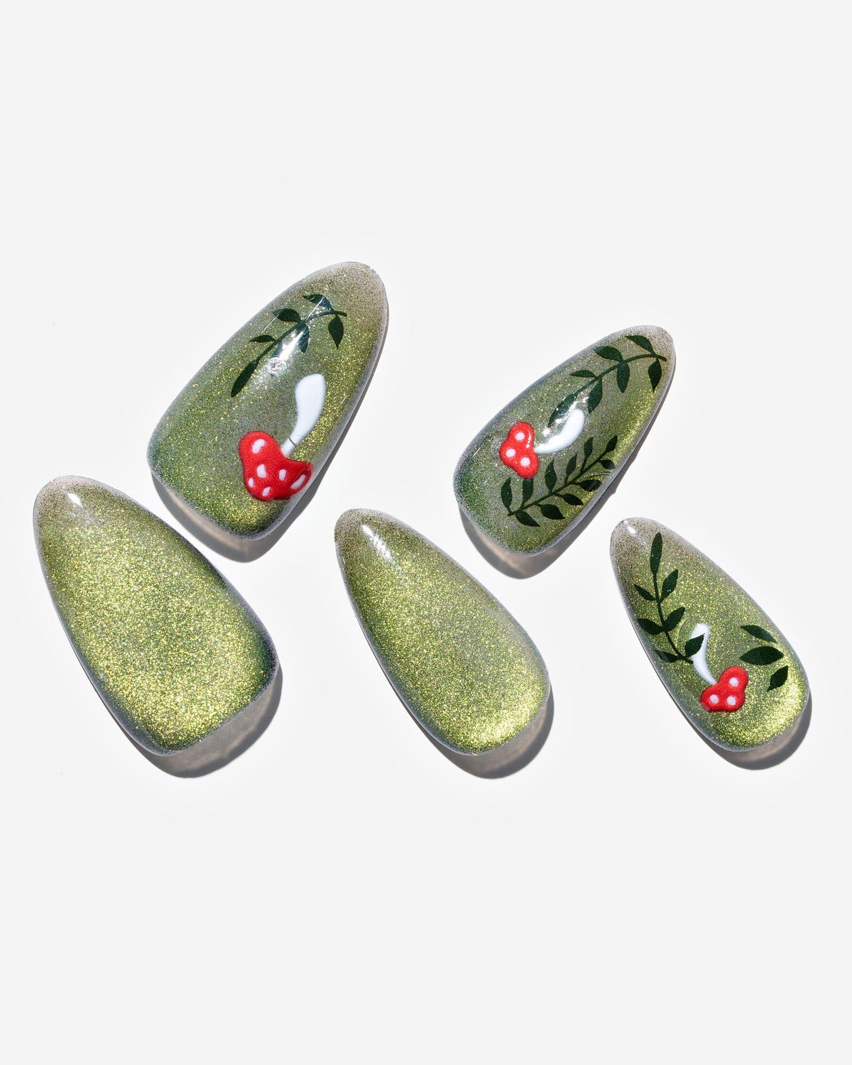 KOSBLING nail studio — Cat Eye / Forest Fungi