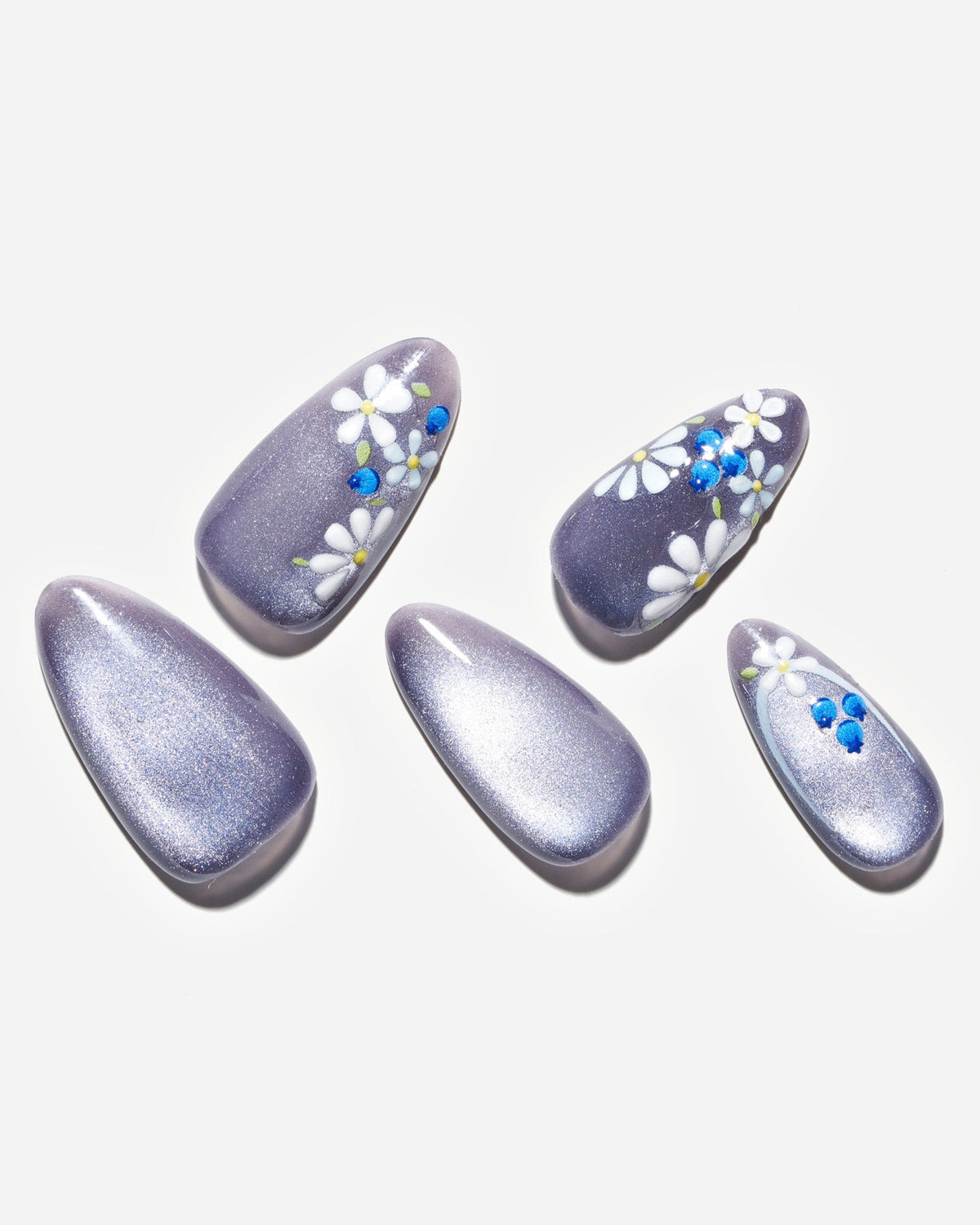 KOSBLING nail studio — Cat Eye / Azure Velvet