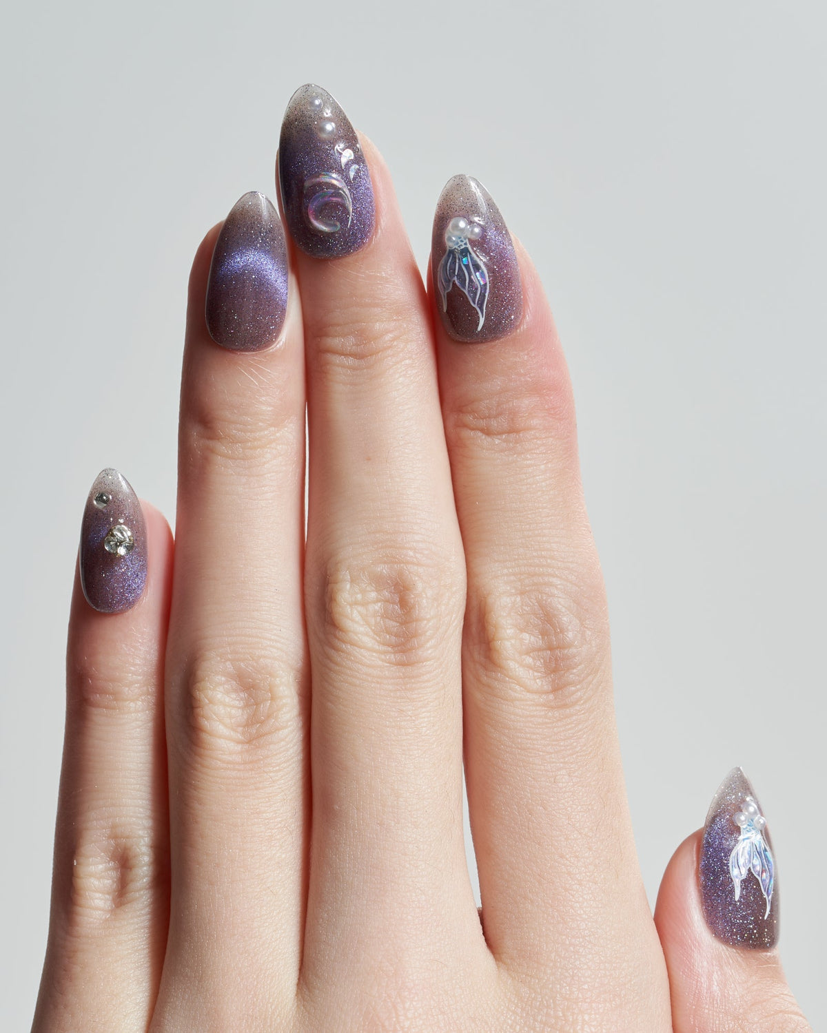 KOSBLING nail studio — Cat Eye / Dream Ocean