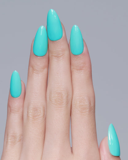 KOSBLING nail studio — Clear Aqua