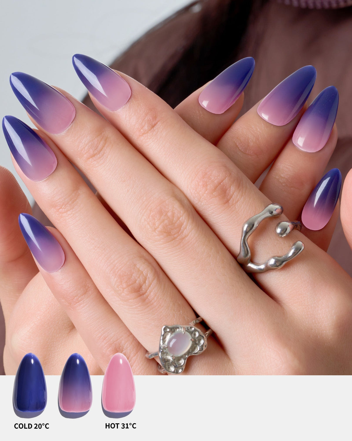 KOSBLING nail studio — Thermo / Purple Dawn