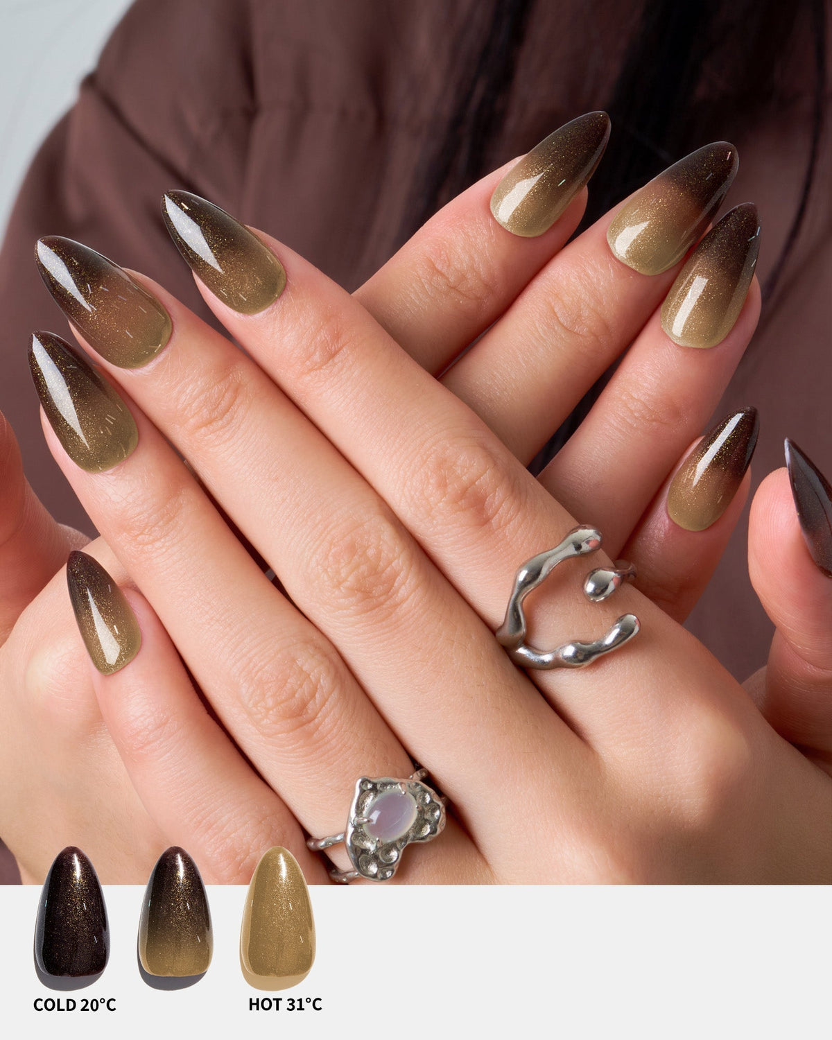 KOSBLING nail studio — Thermo / Mocha Brown