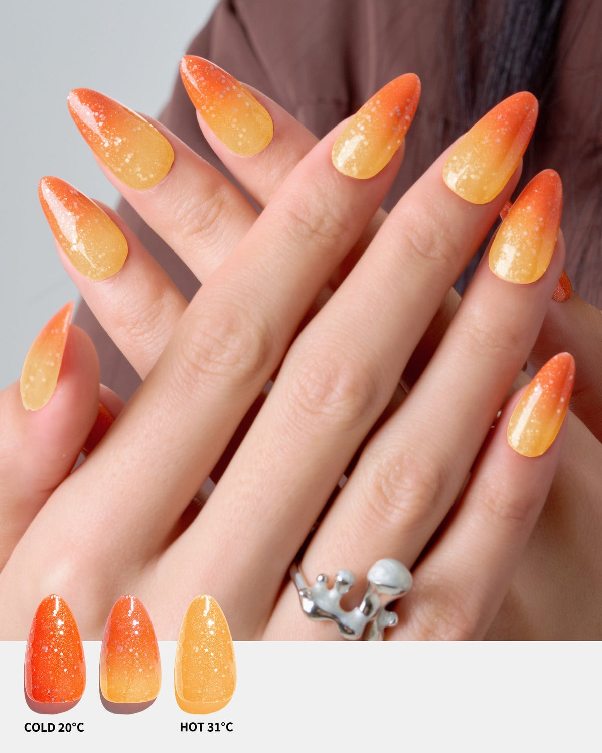 KOSBLING nail studio — Thermo / Tequila Sunrise