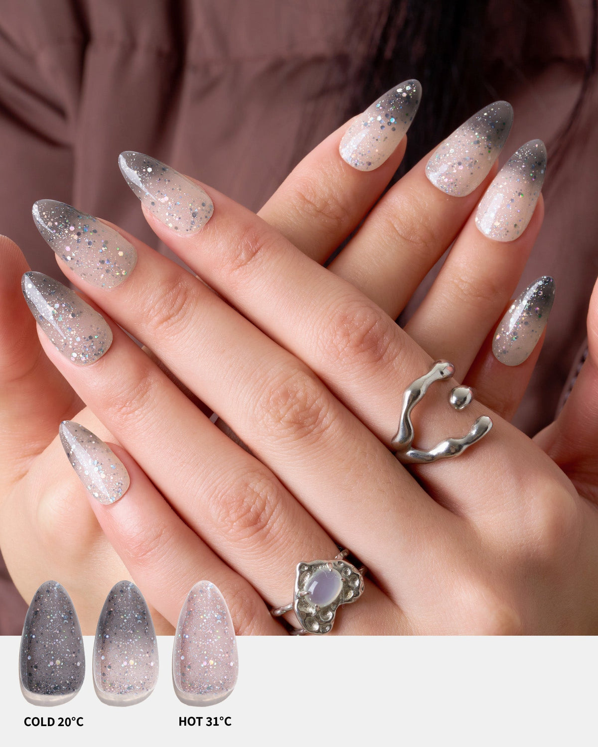 KOSBLING nail studio — Thermo / Ivory Grey