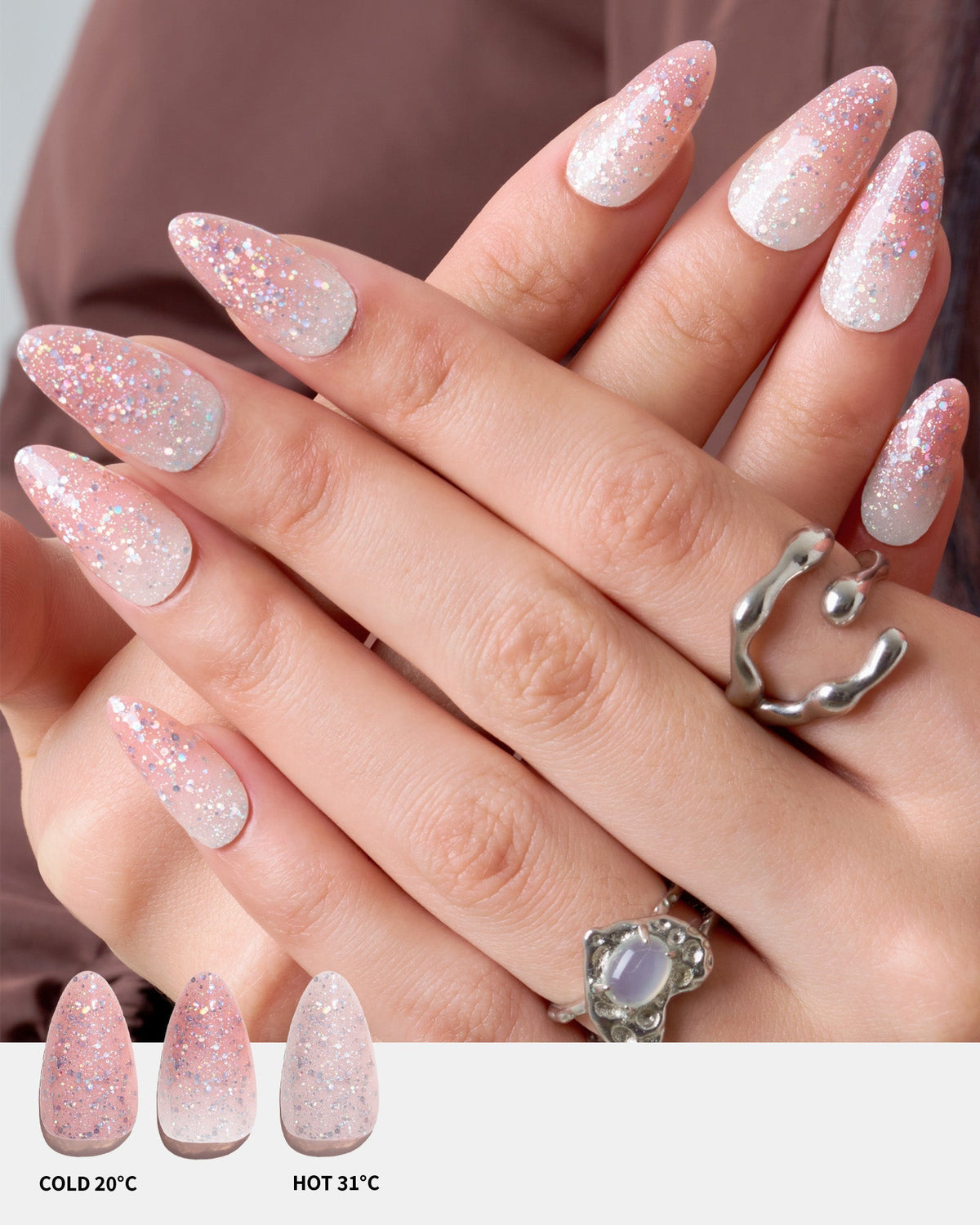 KOSBLING nail studio — Thermo / Pastel Pink