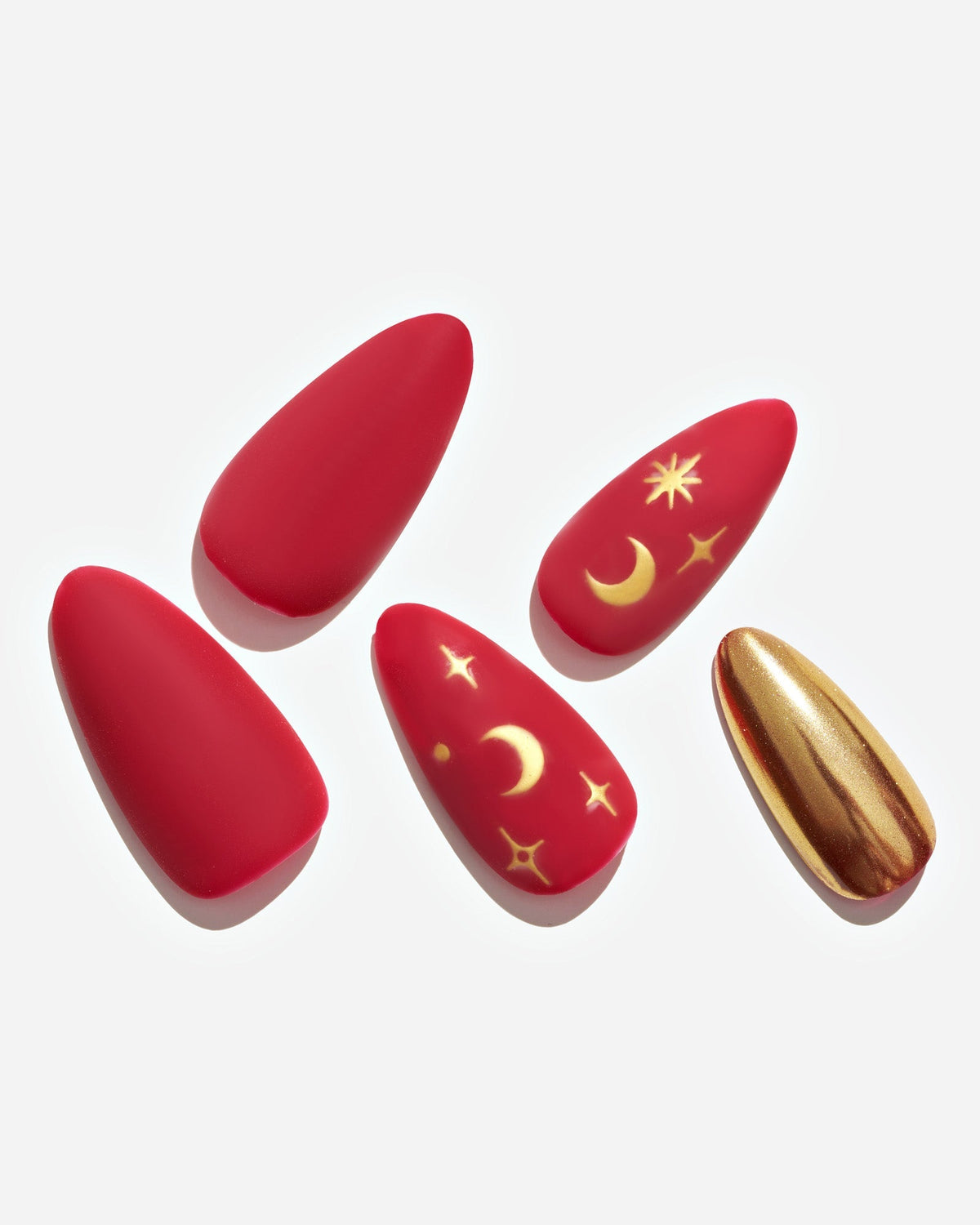 KOSBLING nail studio — Medieval Moon / Red