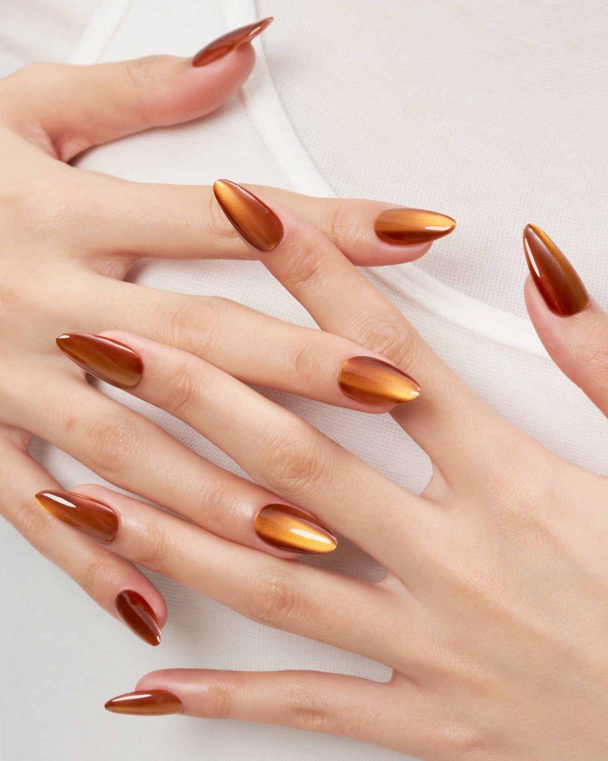 KOSBLING nail studio — Cat Eye / Cocoa Beam