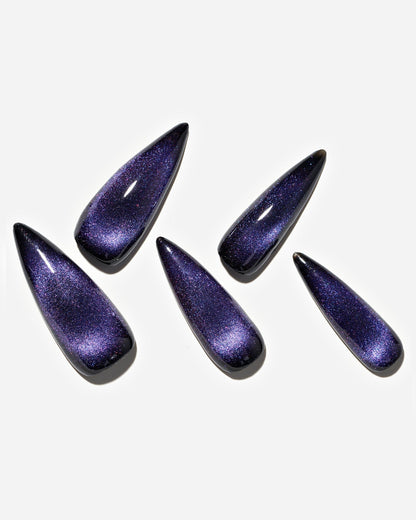 KOSBLING nail studio — Cat Eye / Uranus / Long Stiletto