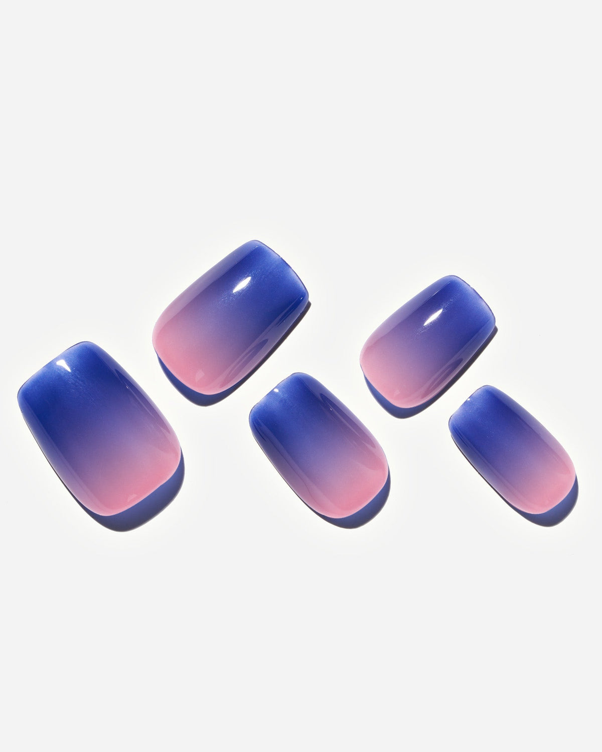 KOSBLING nail studio — Thermo / Purple Dawn / Short Square