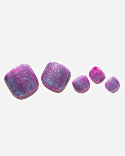 KOSBLING nail studio — Toe Nail / Cat Eye / Mermaid Grape