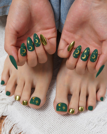KOSBLING nail studio — Toe Nail / Medieval Moon