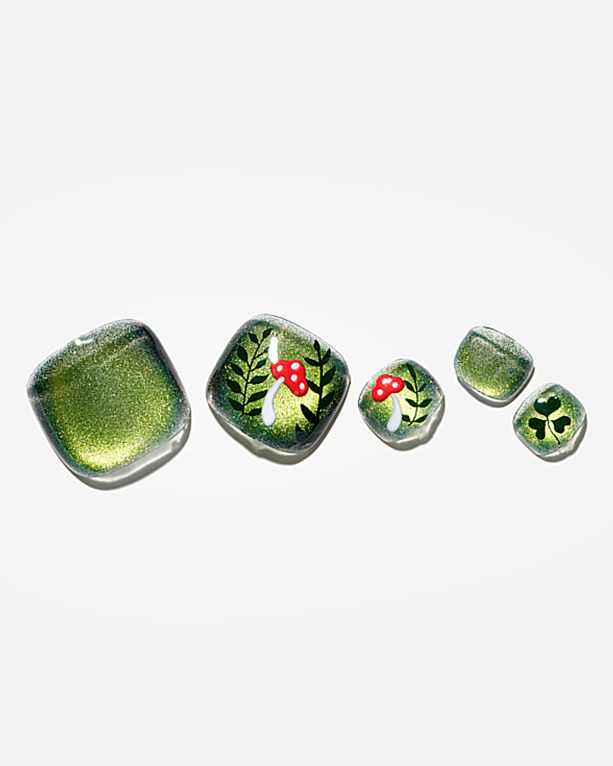 KOSBLING nail studio — Toe Nail / Cat Eye / Forest Fungi