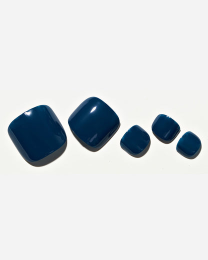 KOSBLING nail studio — Toe Nail / Saturated Blue