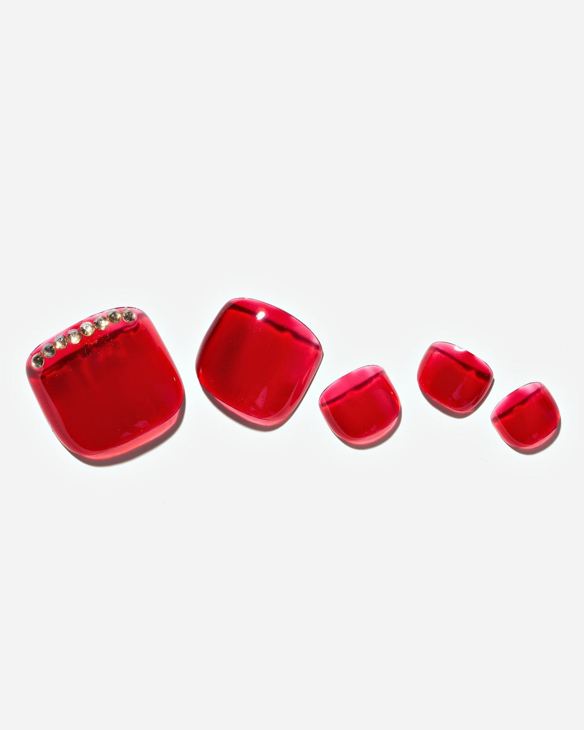 KOSBLING nail studio — Toe Nail / Ruby Steps
