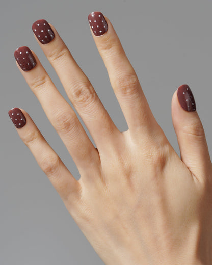 KOSBLING nail studio — Cocoa Dot