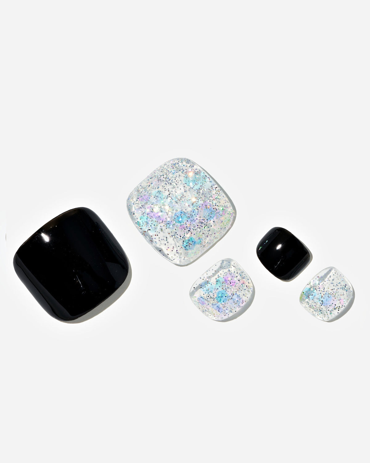 KOSBLING nail studio — Toe Nail / Black Glint