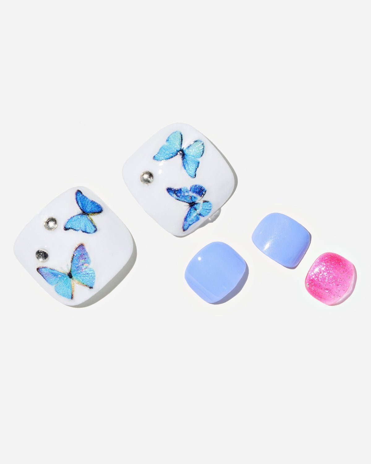 KOSBLING nail studio — Toe Nail / Rosewing Sky