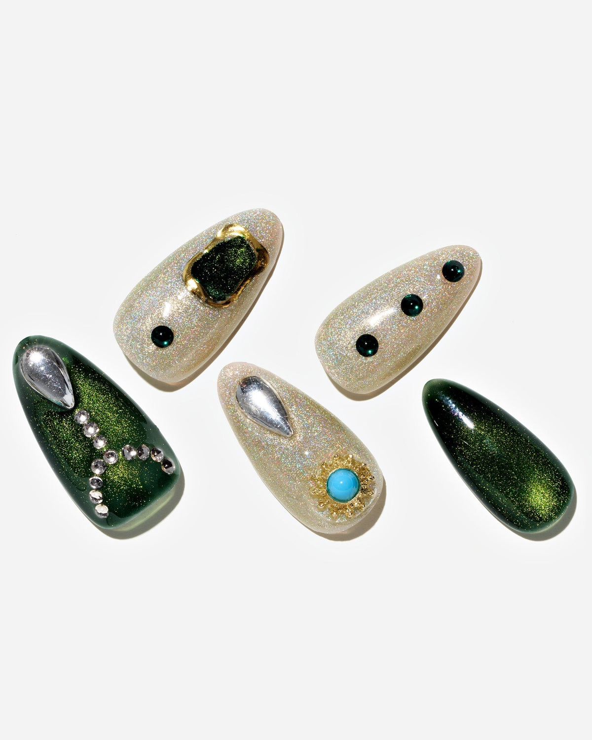 KOSBLING nail studio — Cat Eye / Desert Jewel
