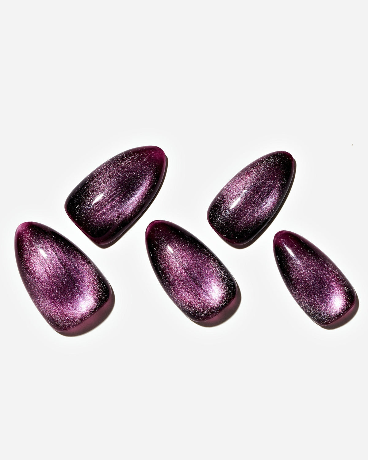 KOSBLING nail studio — Cat Eye / Neon Noir