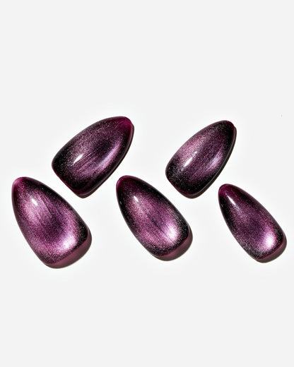 KOSBLING nail studio — Cat Eye / Neon Noir