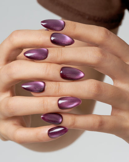 KOSBLING nail studio — Cat Eye / Neon Noir